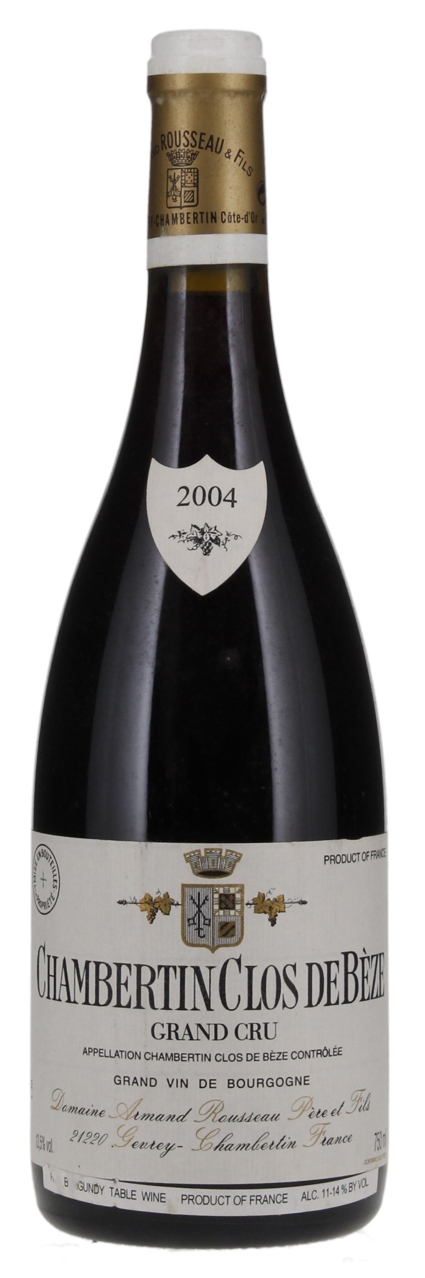 2004 Armand Rousseau Chambertin Clos de Beze, 750ml