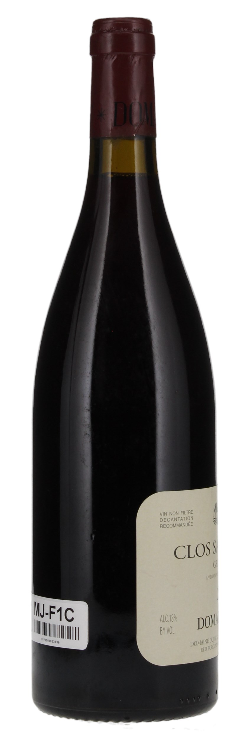 2001 Domaine Dujac Clos St. Denis, 750ml