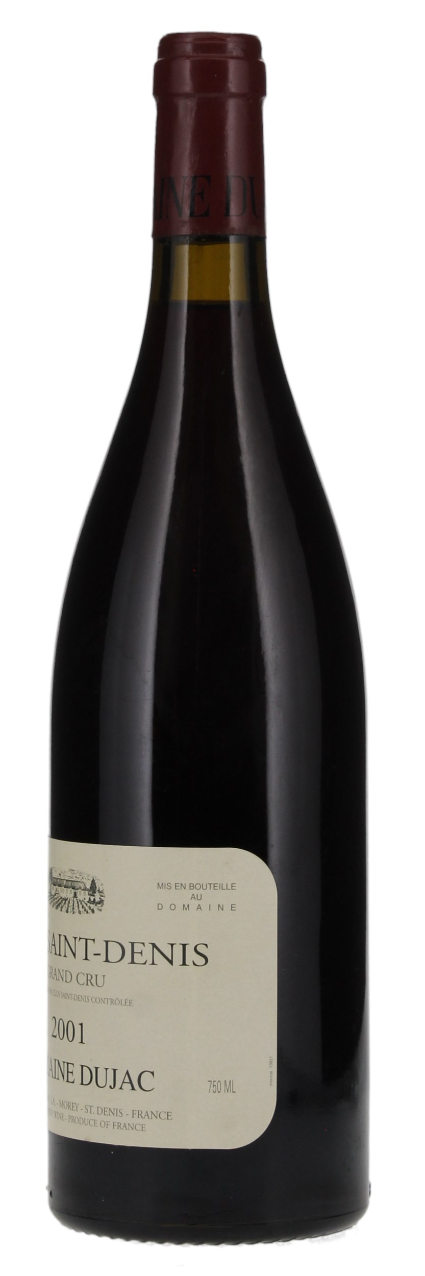 2001 Domaine Dujac Clos St. Denis, 750ml