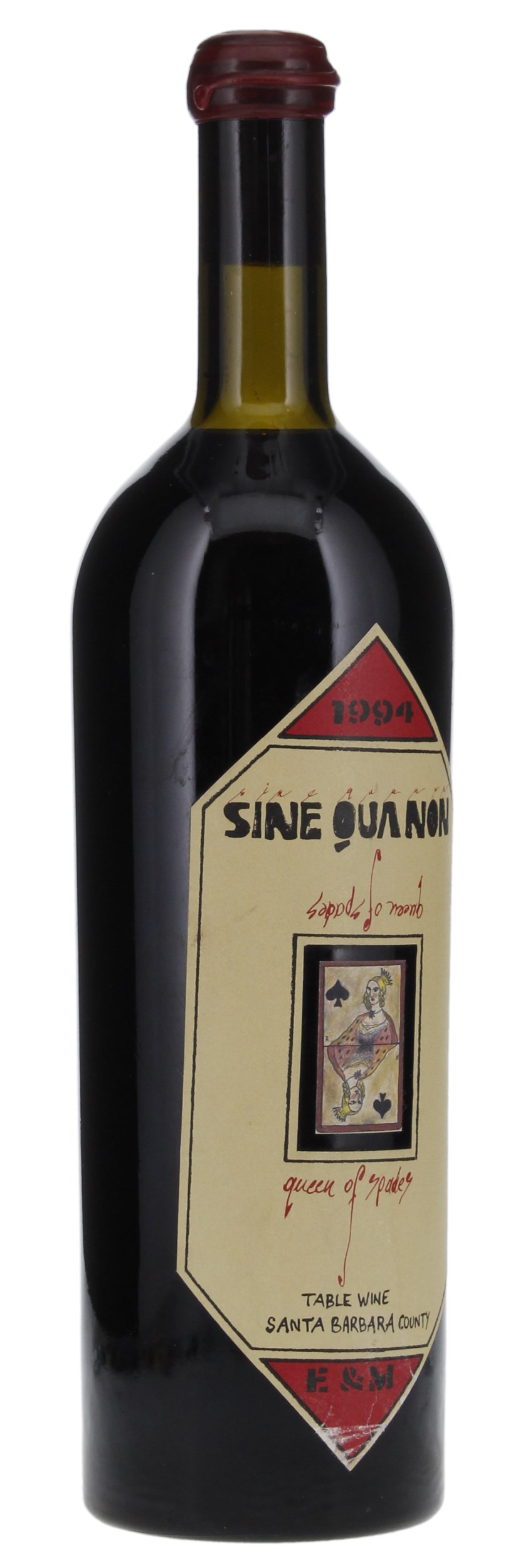 1994 Sine Qua Non Queen of Spades, 750ml