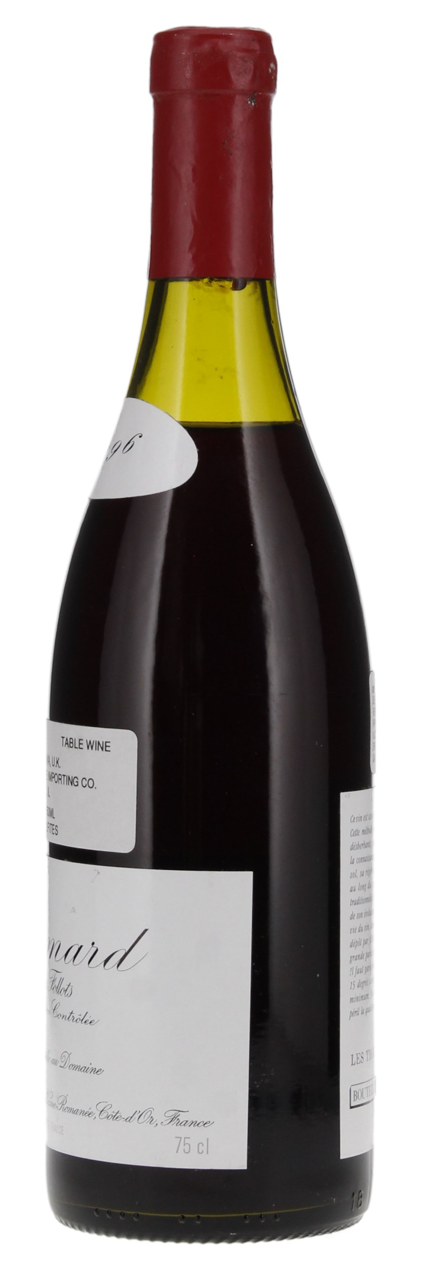 1996 Domaine Leroy Pommard Les Trois Follots Pinot Noir 1er