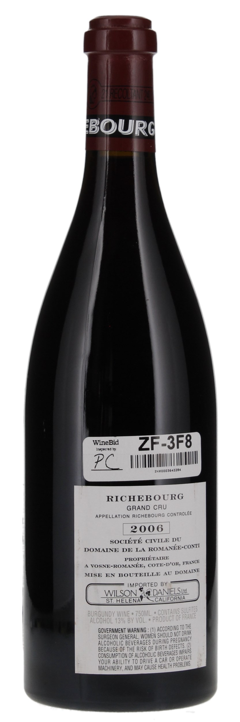 2006 Domaine de la Romanee-Conti Richebourg, 750ml