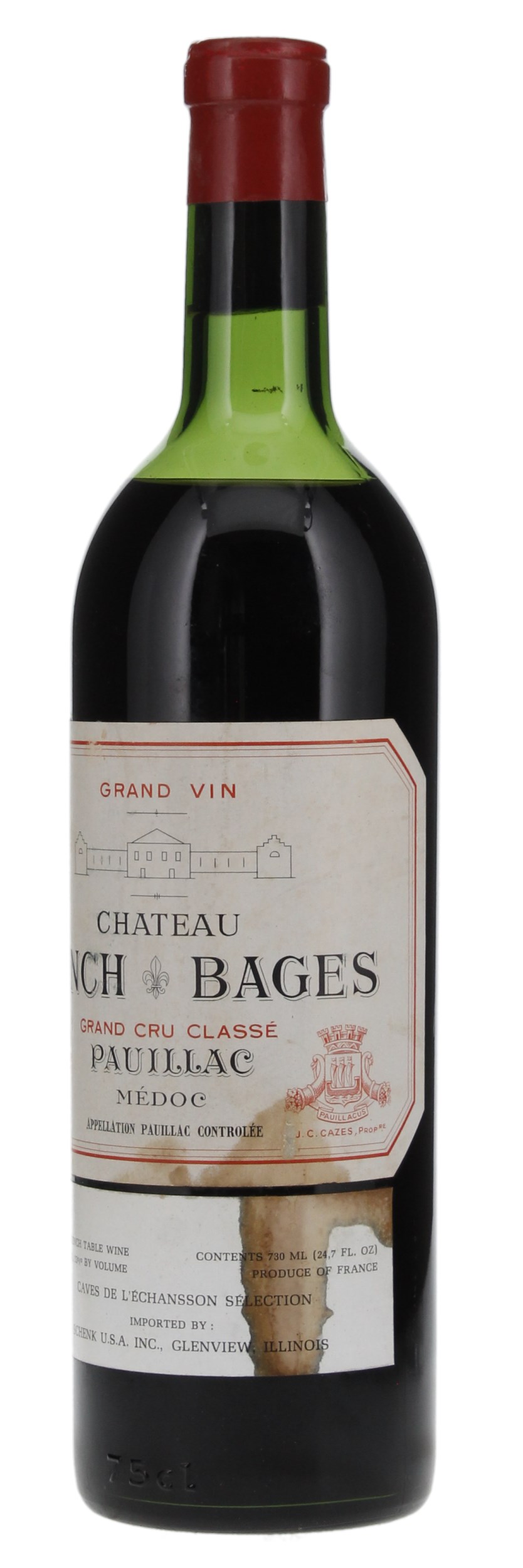 1961 Château Lynch-Bages, 750ml