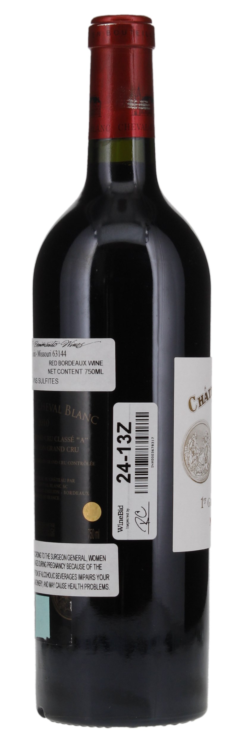 2010 Château Cheval-Blanc, 750ml