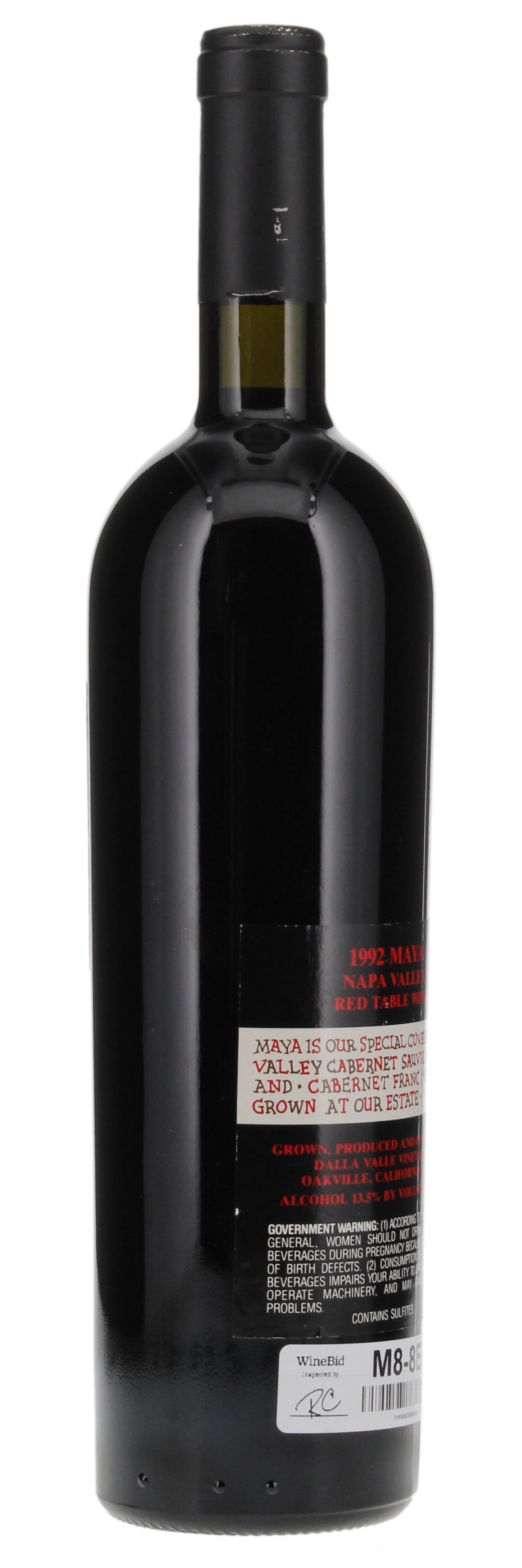1992 Dalla Valle Maya, 750ml