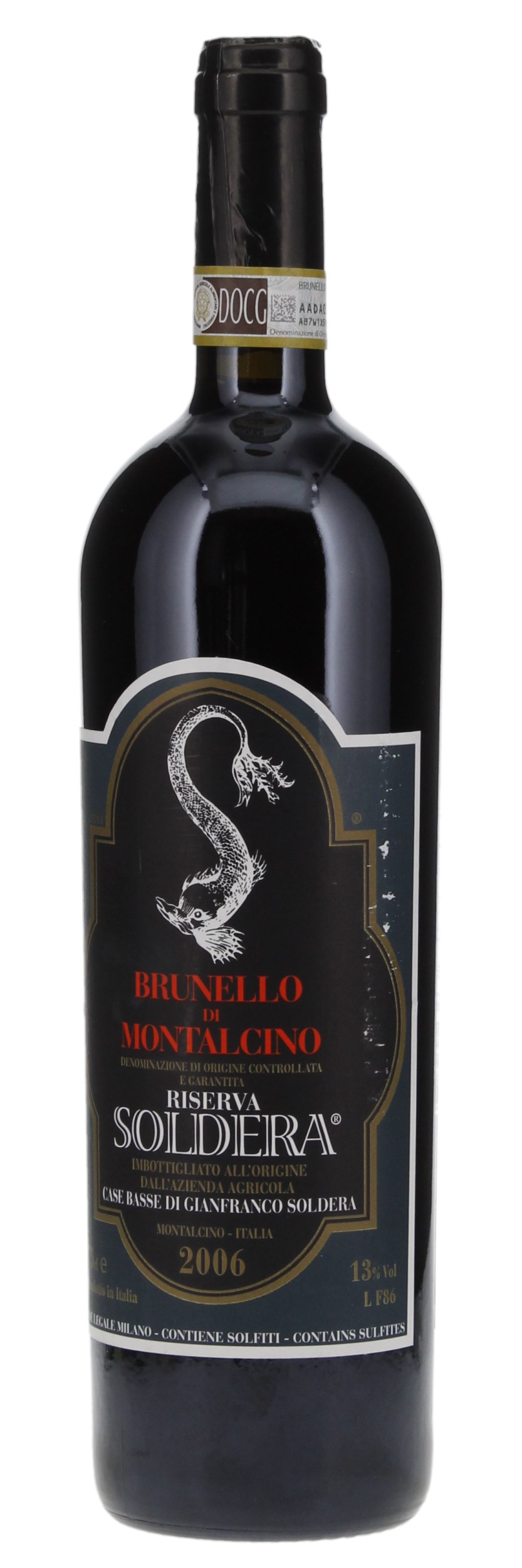 2006 Soldera Brunello di Montalcino Case Basse Riserva, 750ml