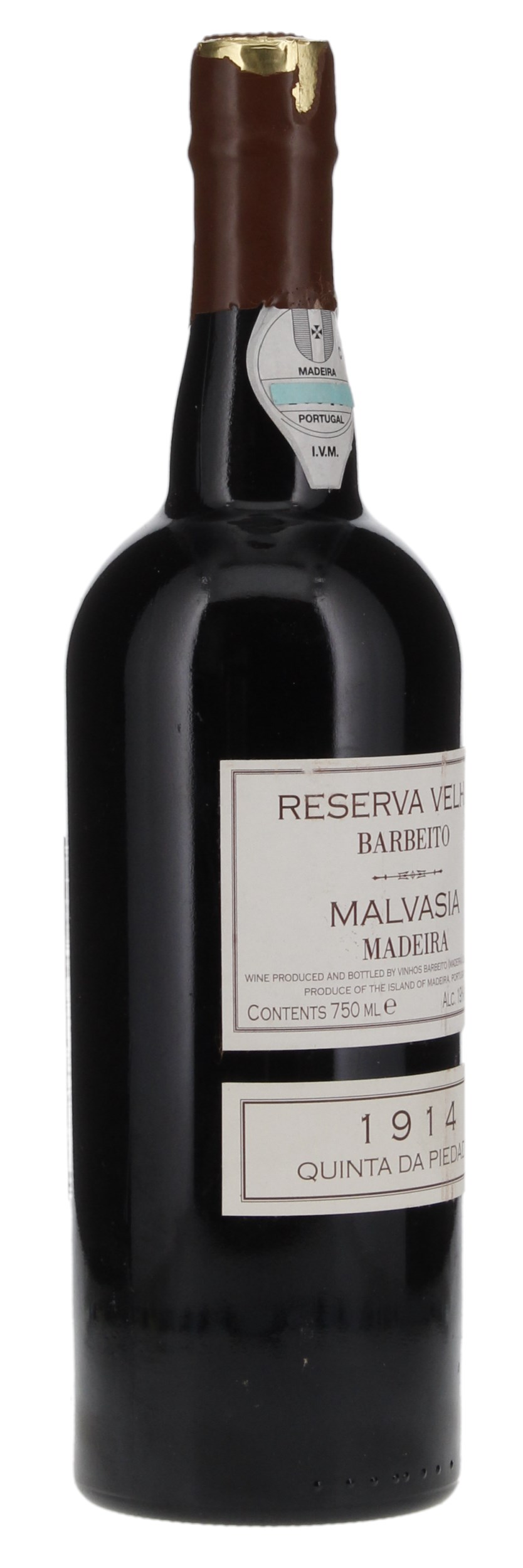 1914 Barbeito Malvasia Madeira Reserva Velha Quinta da Piedade, 750ml