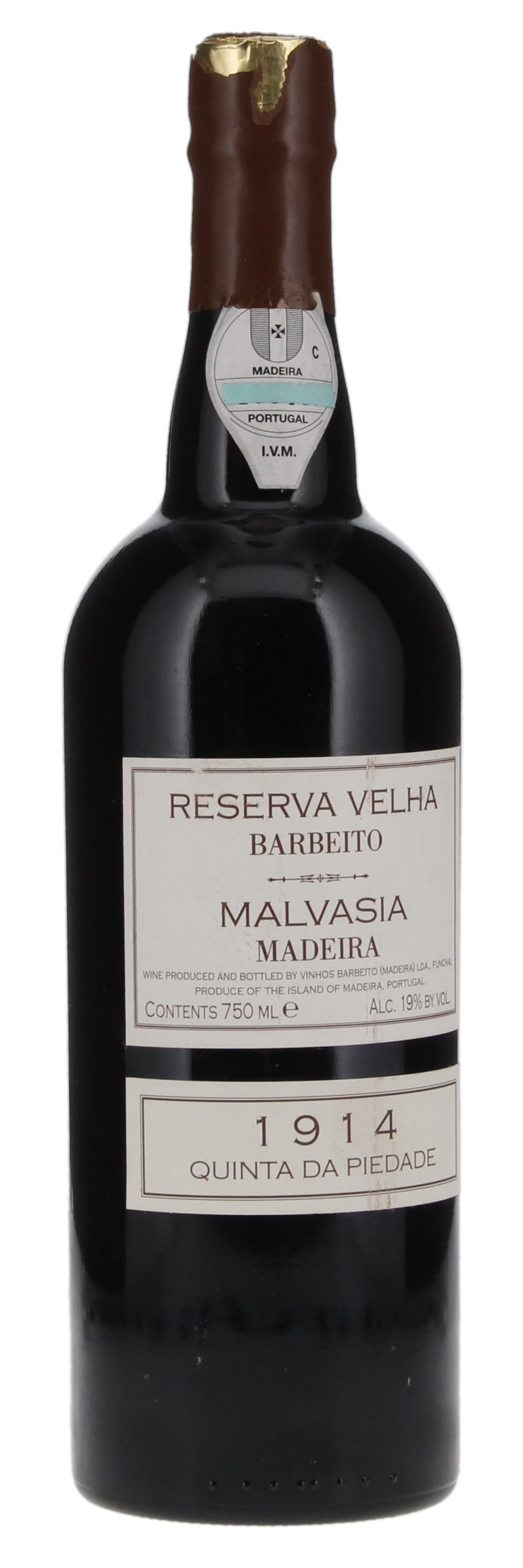 1914 Barbeito Malvasia Madeira Reserva Velha Quinta da Piedade, 750ml
