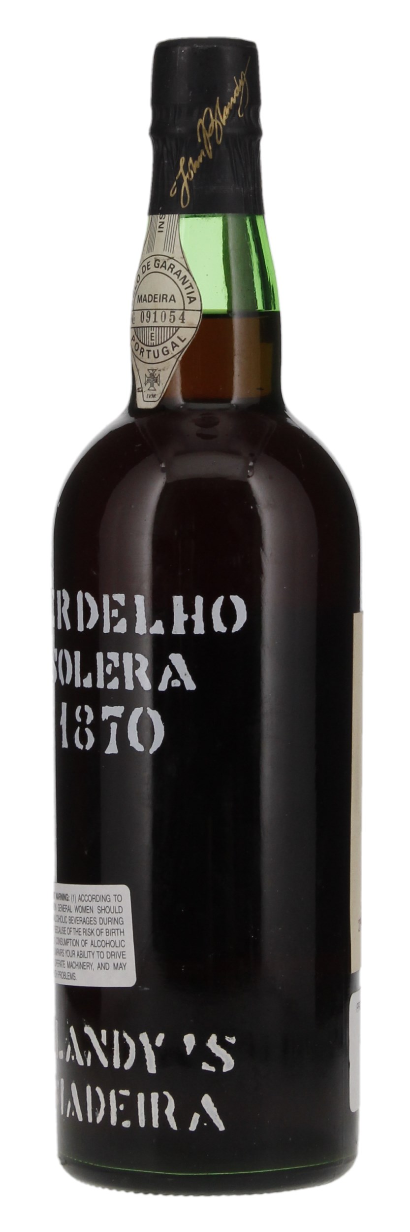 N.V. Blandy's Verdelho Solera 1870 Madeira, 750ml