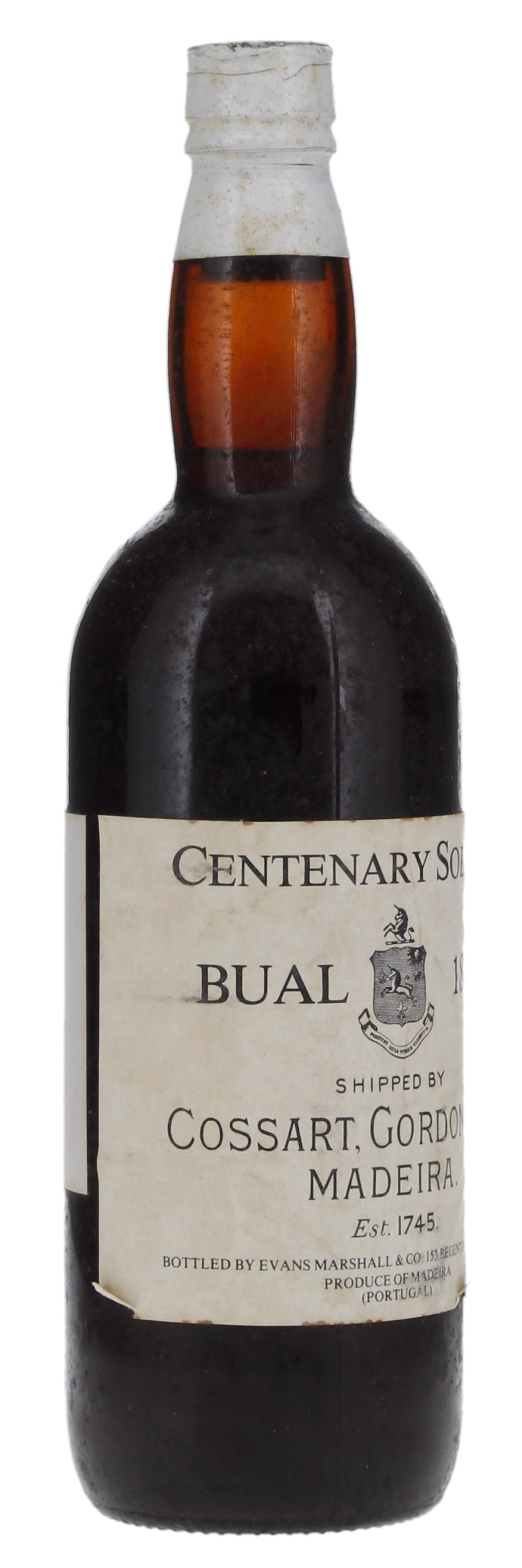 N.V. Cossart Gordon Bual Centenary Solera Madeira 1845, 700ml