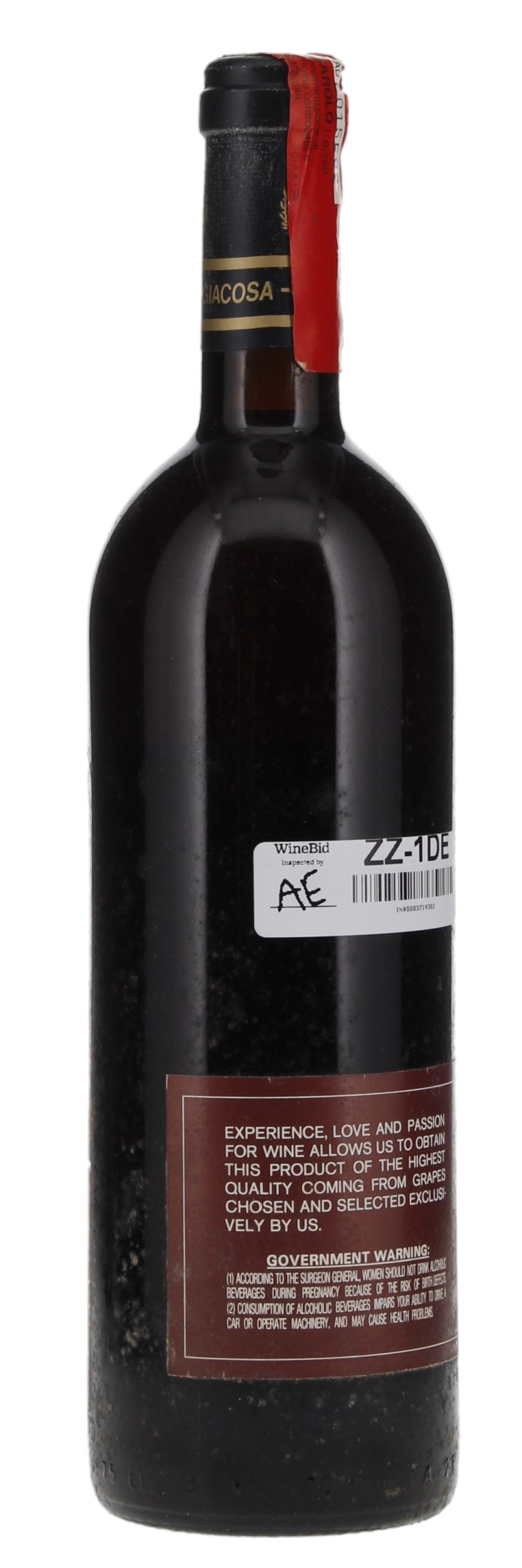 1985 Bruno Giacosa Barolo Falletto Riserva, 750ml