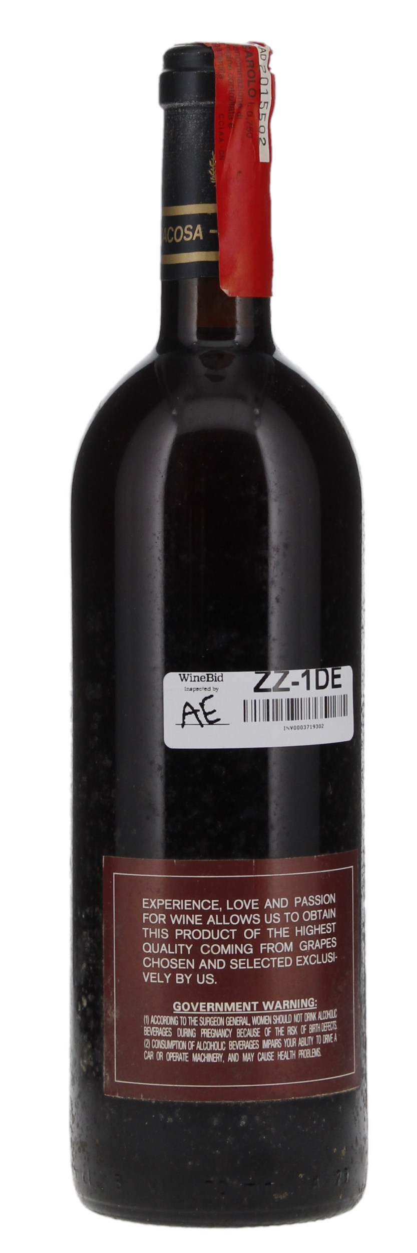 1985 Bruno Giacosa Barolo Falletto Riserva, 750ml