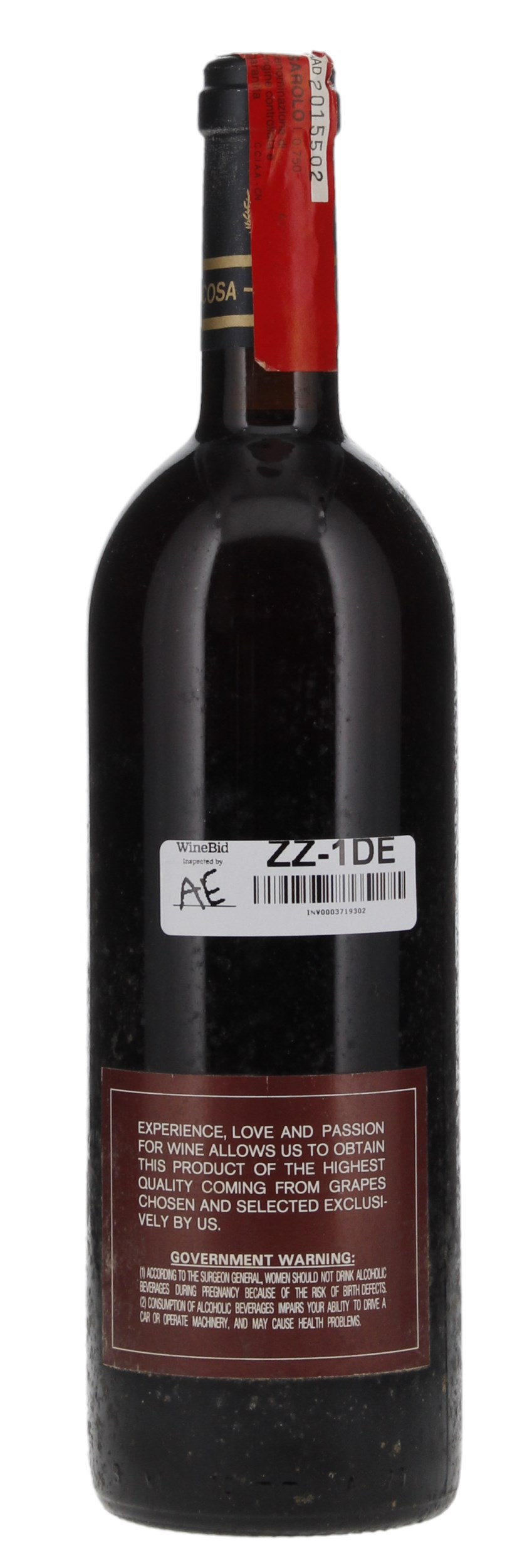 1985 Bruno Giacosa Barolo Falletto Riserva, 750ml