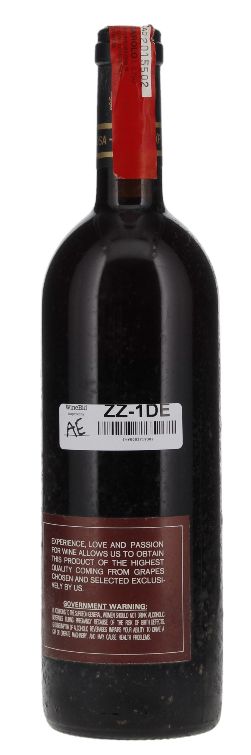 1985 Bruno Giacosa Barolo Falletto Riserva, 750ml