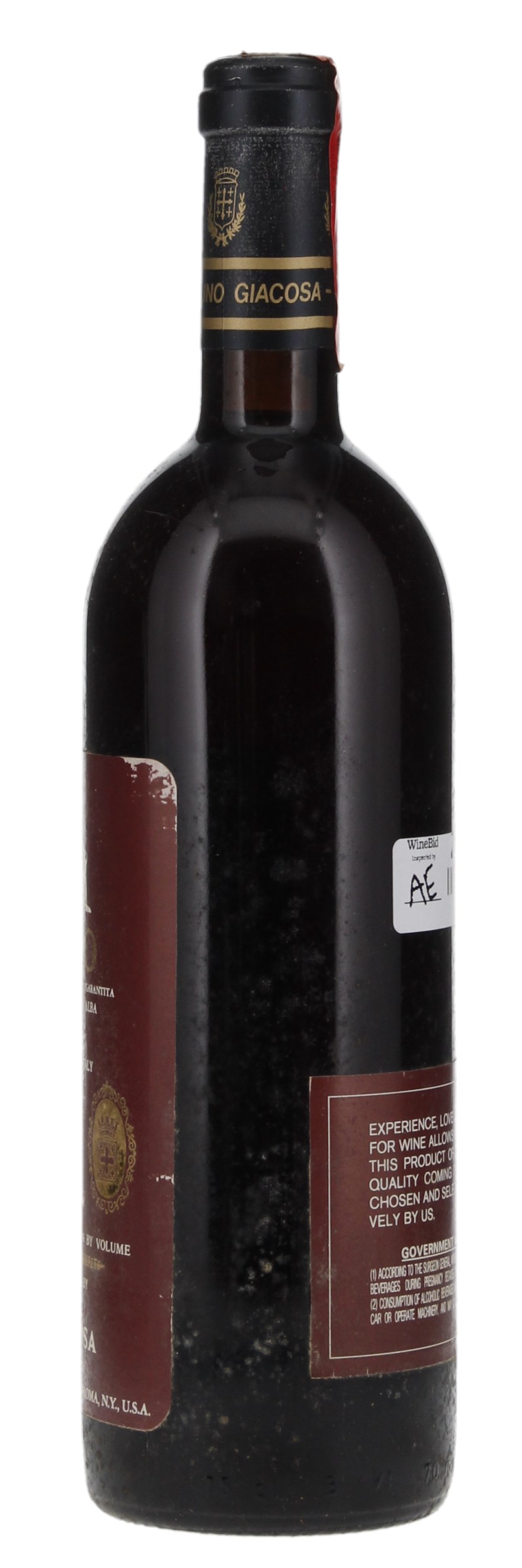 1985 Bruno Giacosa Barolo Falletto Riserva, 750ml