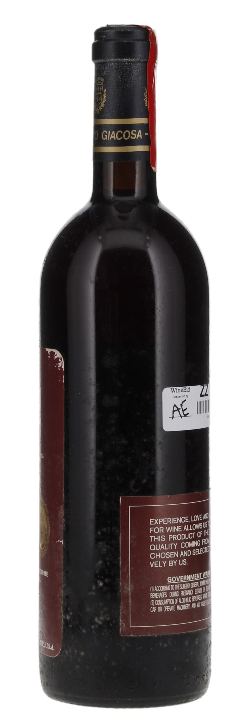 1985 Bruno Giacosa Barolo Falletto Riserva, 750ml