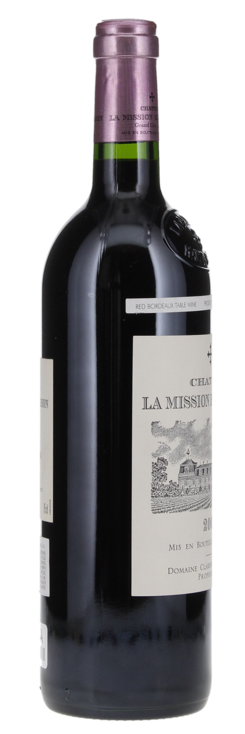 2000 Château La Mission Haut Brion, 750ml