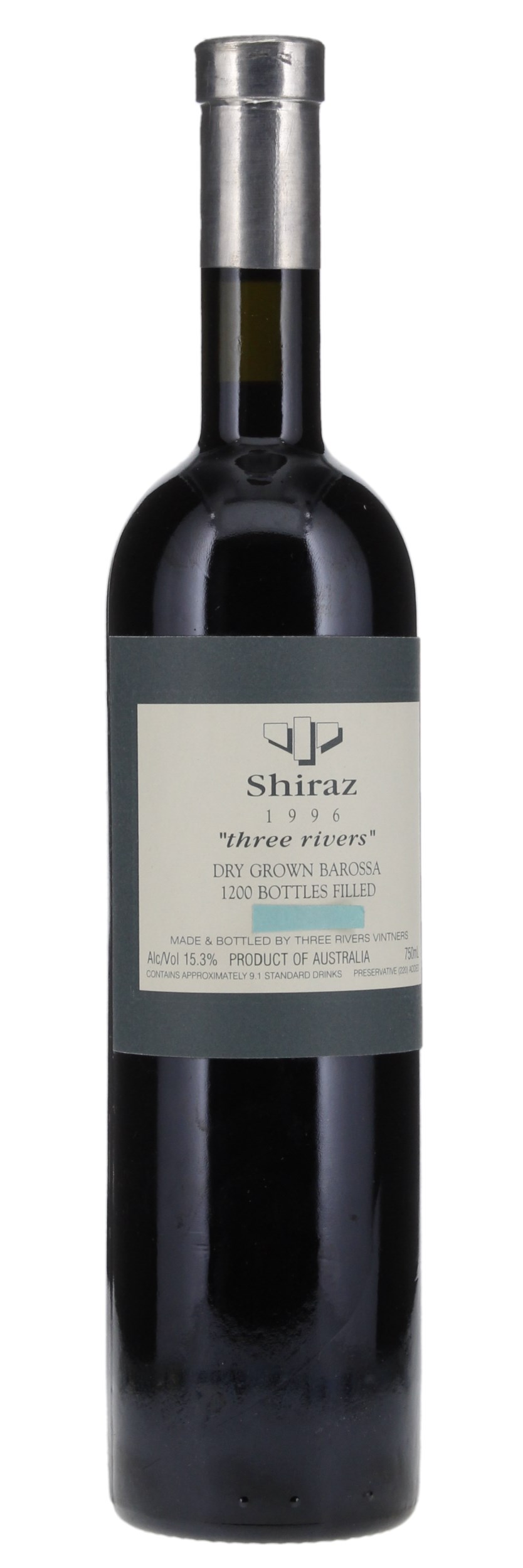 1996 Three Rivers Shiraz, 750ml