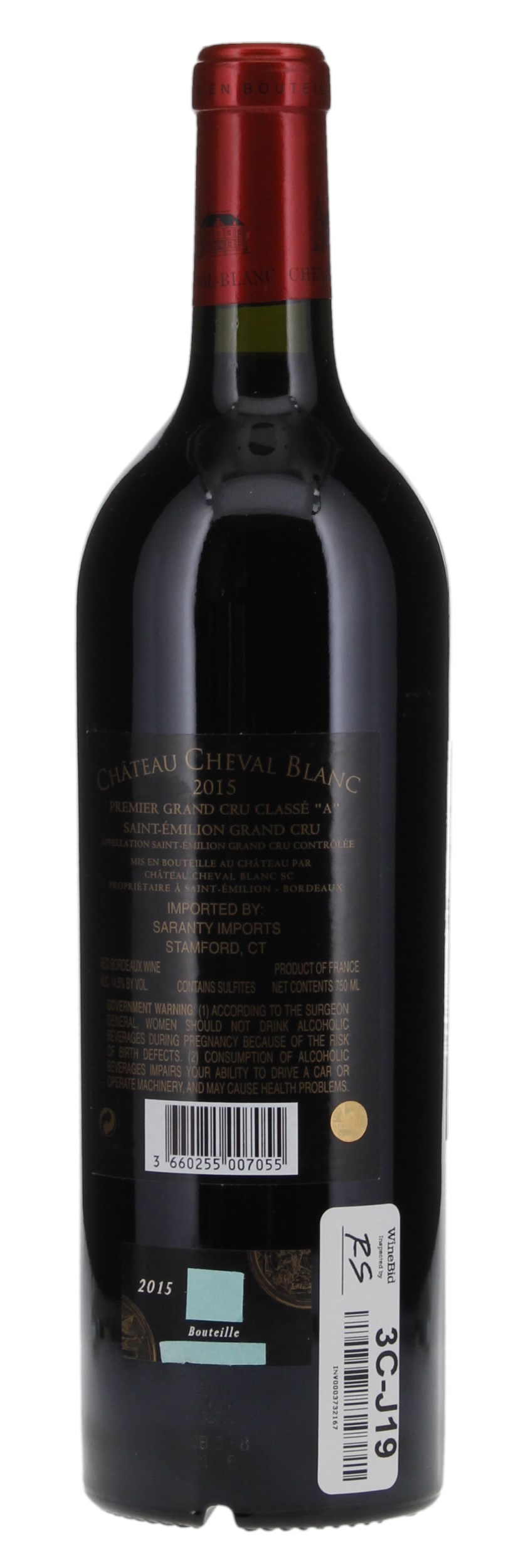 2015 Château Cheval-Blanc, 750ml