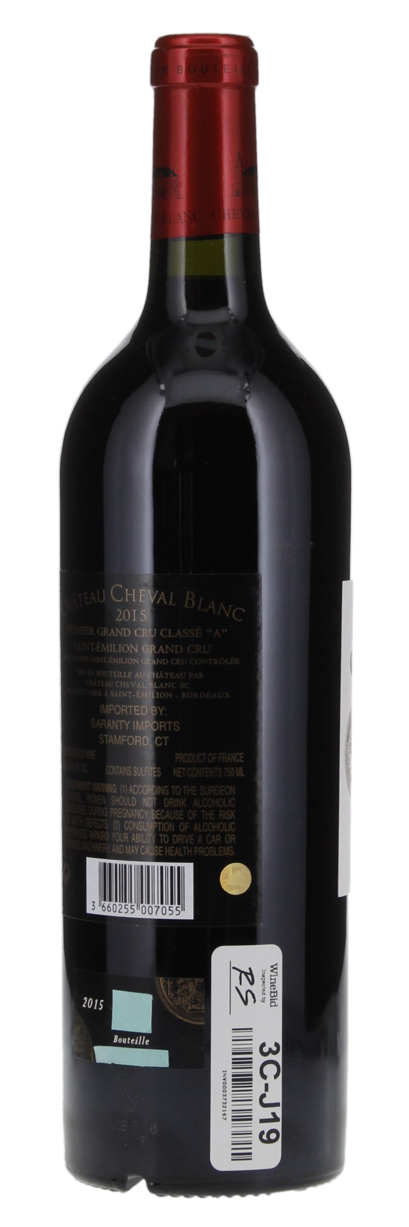 2015 Château Cheval-Blanc, 750ml