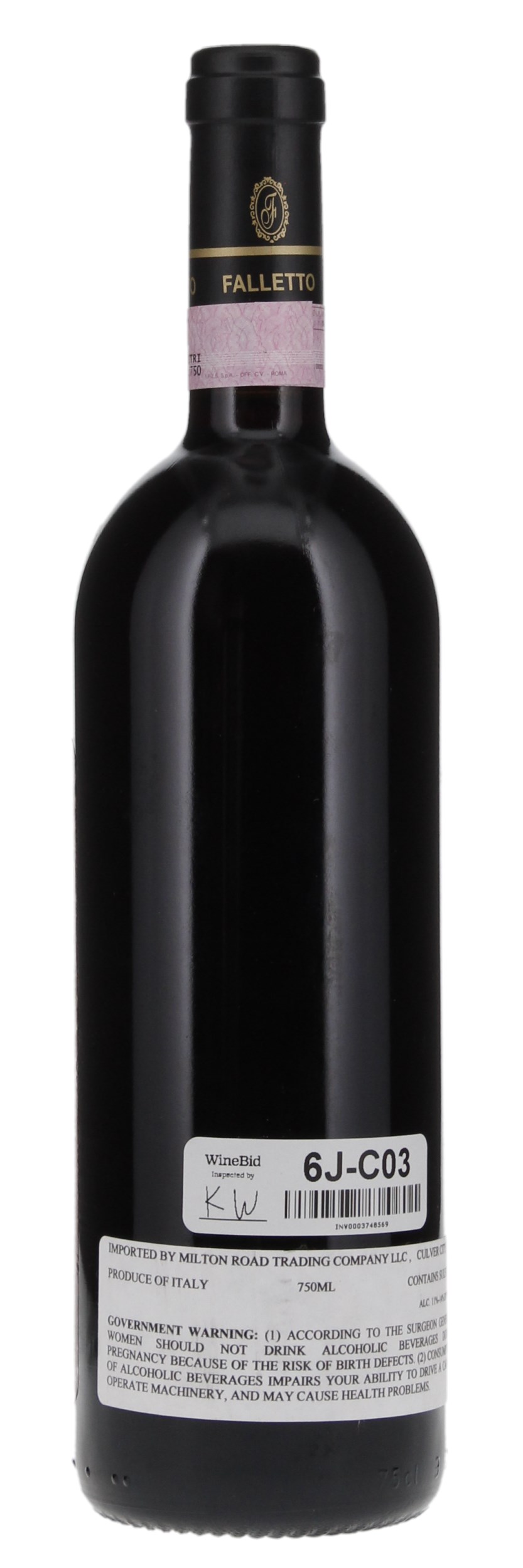 2001 Bruno Giacosa Barbaresco Rabaja Riserva, 750ml