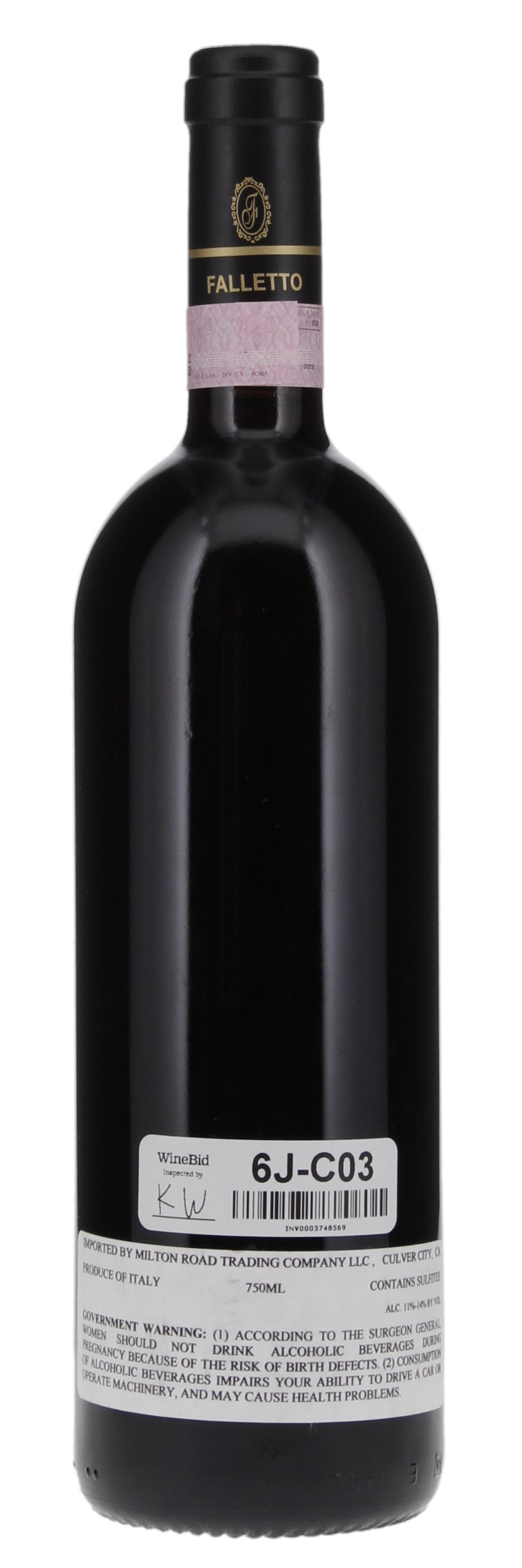 2001 Bruno Giacosa Barbaresco Rabaja Riserva, 750ml