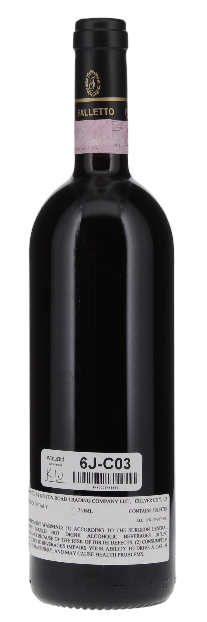 2001 Bruno Giacosa Barbaresco Rabaja Riserva, 750ml