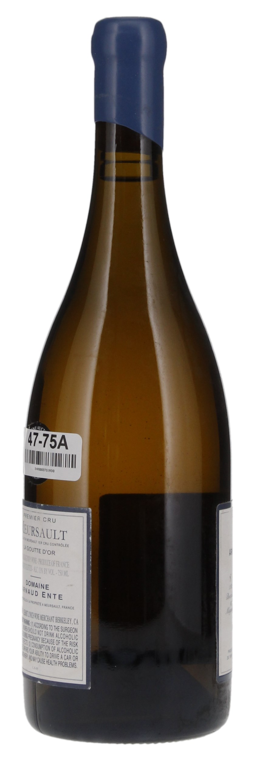 2009 Arnaud Ente Meursault Goutte d'Or, 750ml