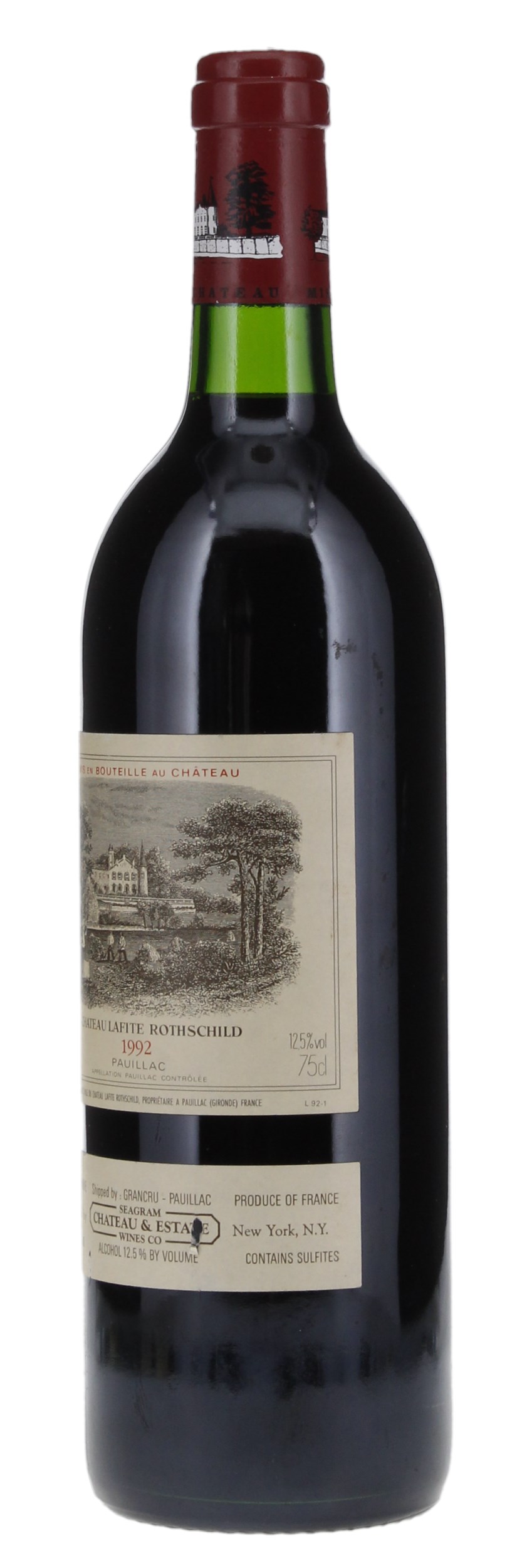1992 Château Lafite-Rothschild Bordeaux Red Blends (Claret