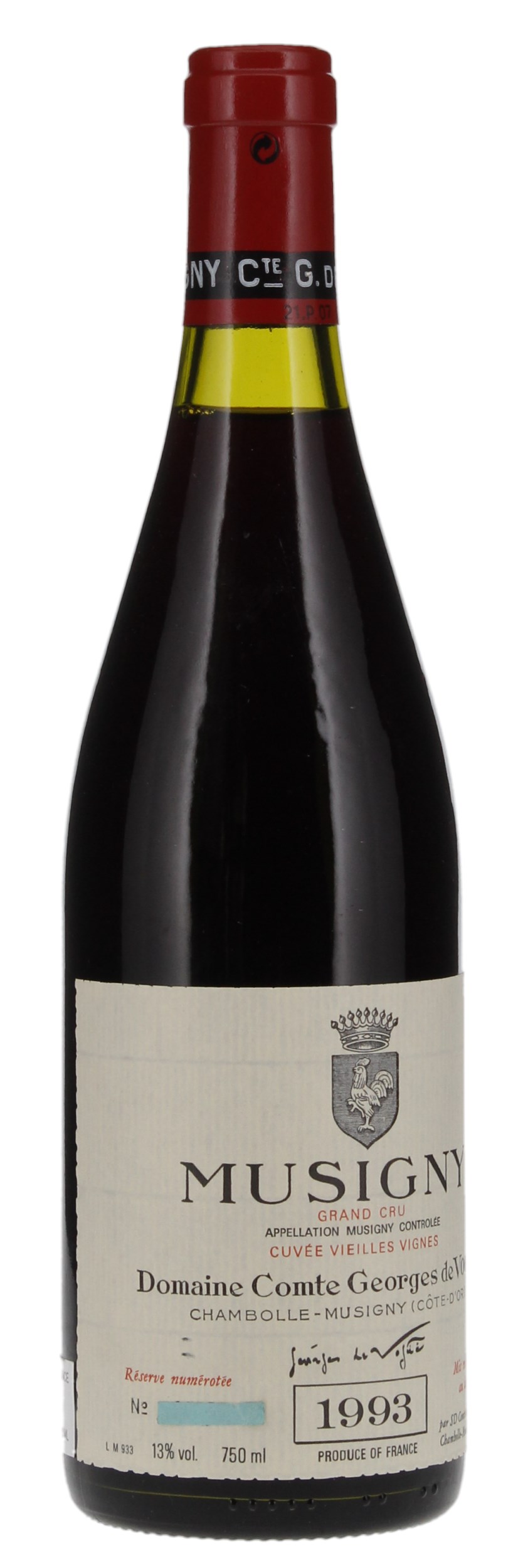 1993 Comte de Vogue Musigny Vieilles Vignes, 750ml
