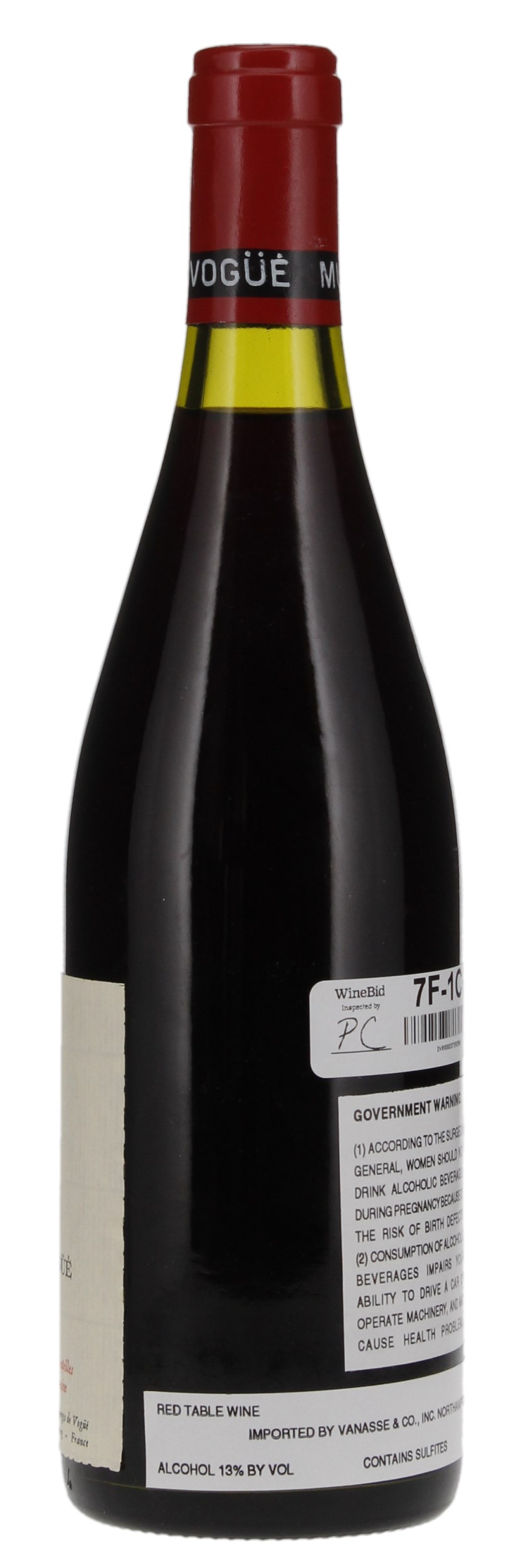 1993 Comte de Vogue Musigny Vieilles Vignes, 750ml