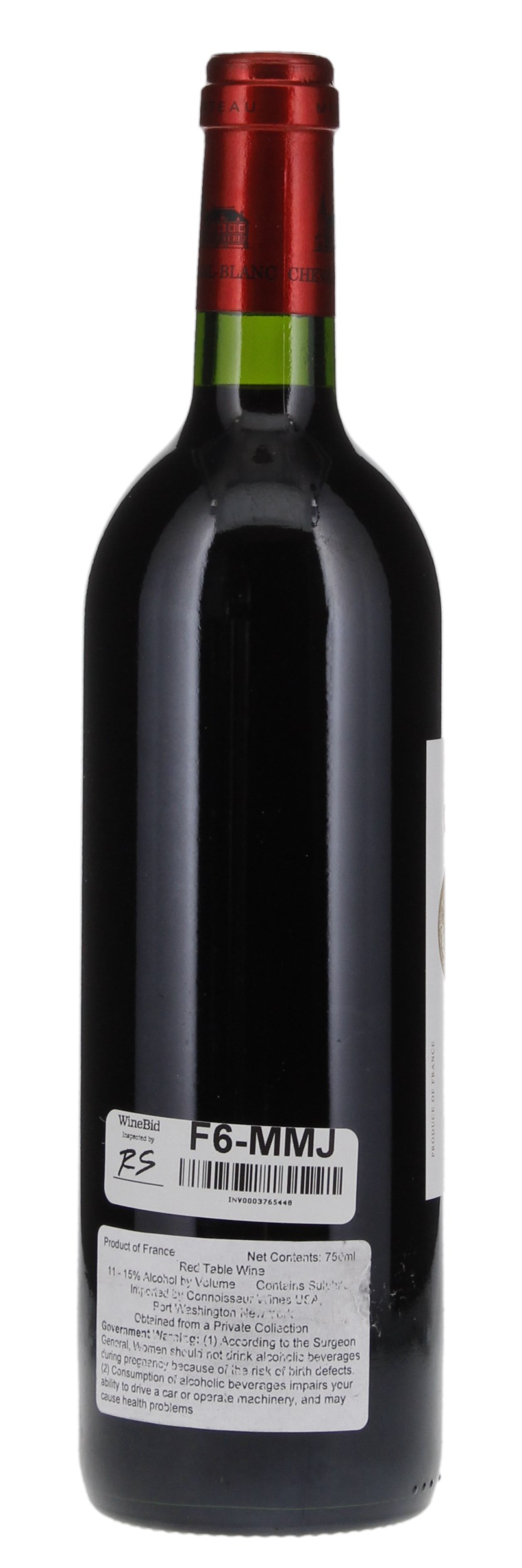 1998 Château Cheval-Blanc Bordeaux Red Blends (Claret) St.-Emilion