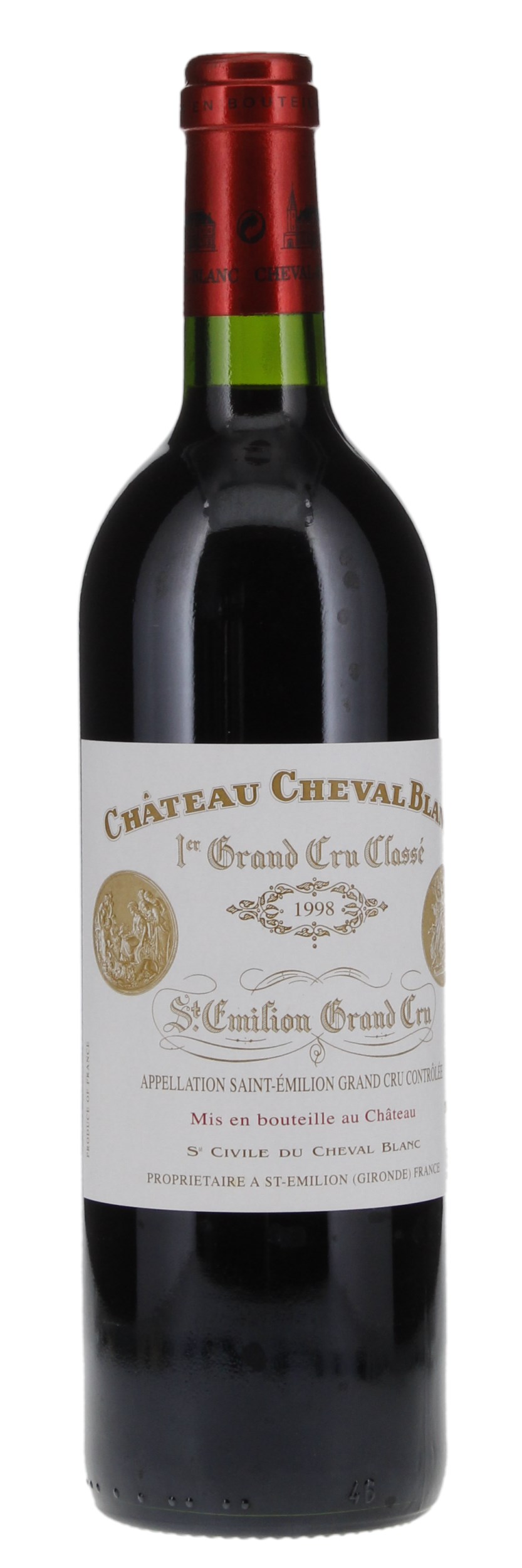 1998 Château Cheval-Blanc, 750ml