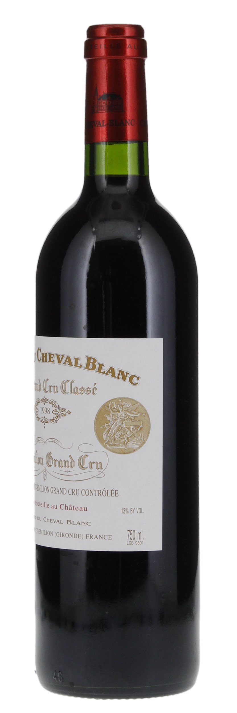 1998 Château Cheval-Blanc, 750ml