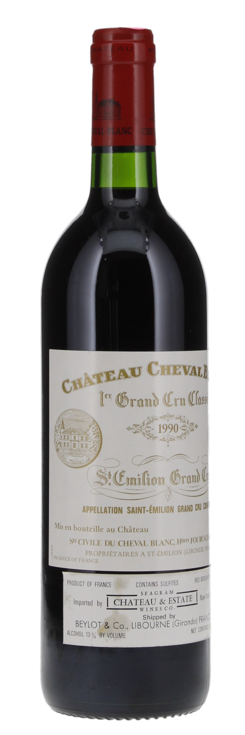1990 Château Cheval-Blanc, 750ml