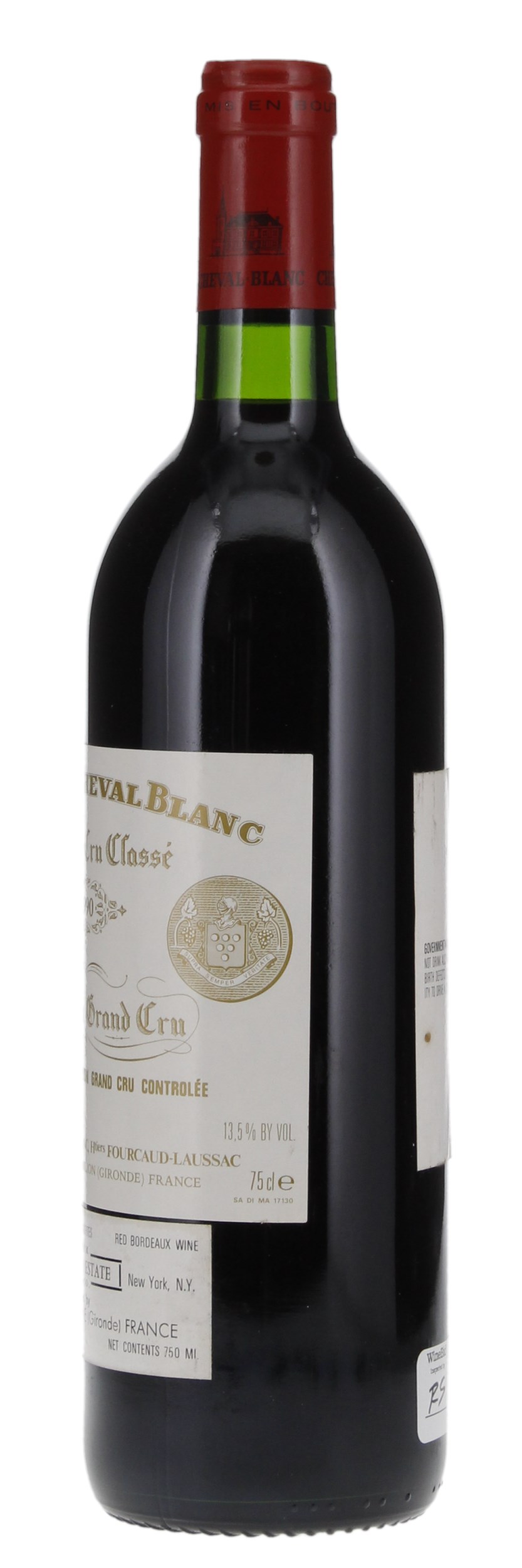 1990 Château Cheval-Blanc, 750ml
