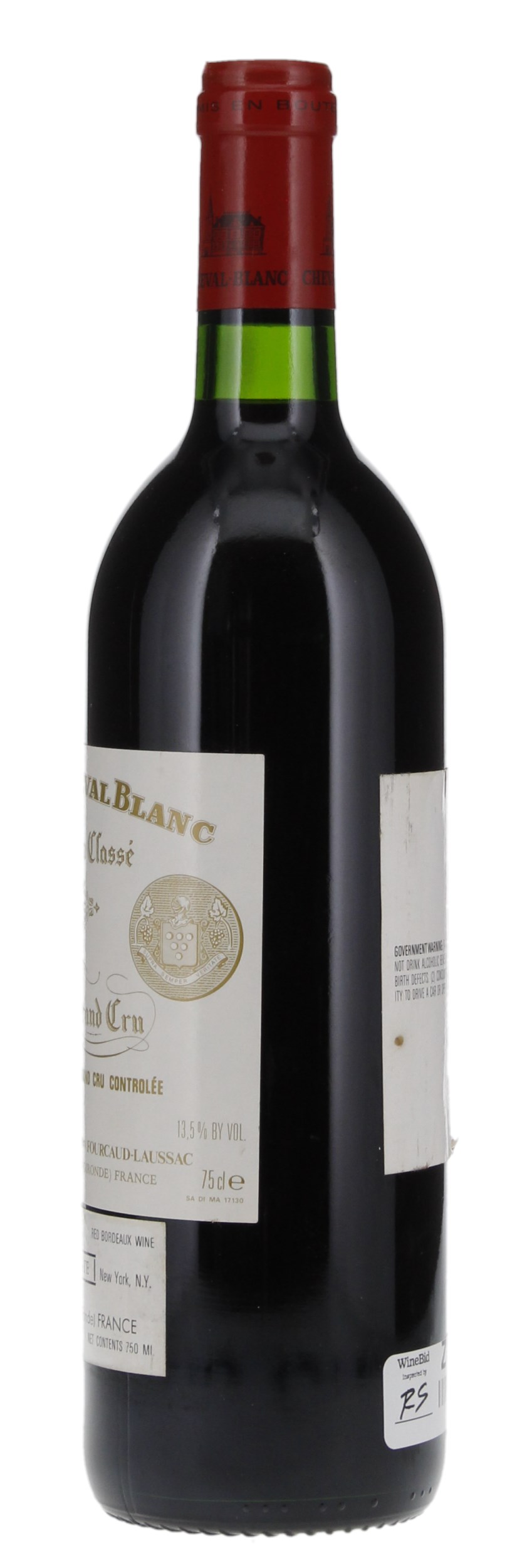 1990 Château Cheval-Blanc, 750ml