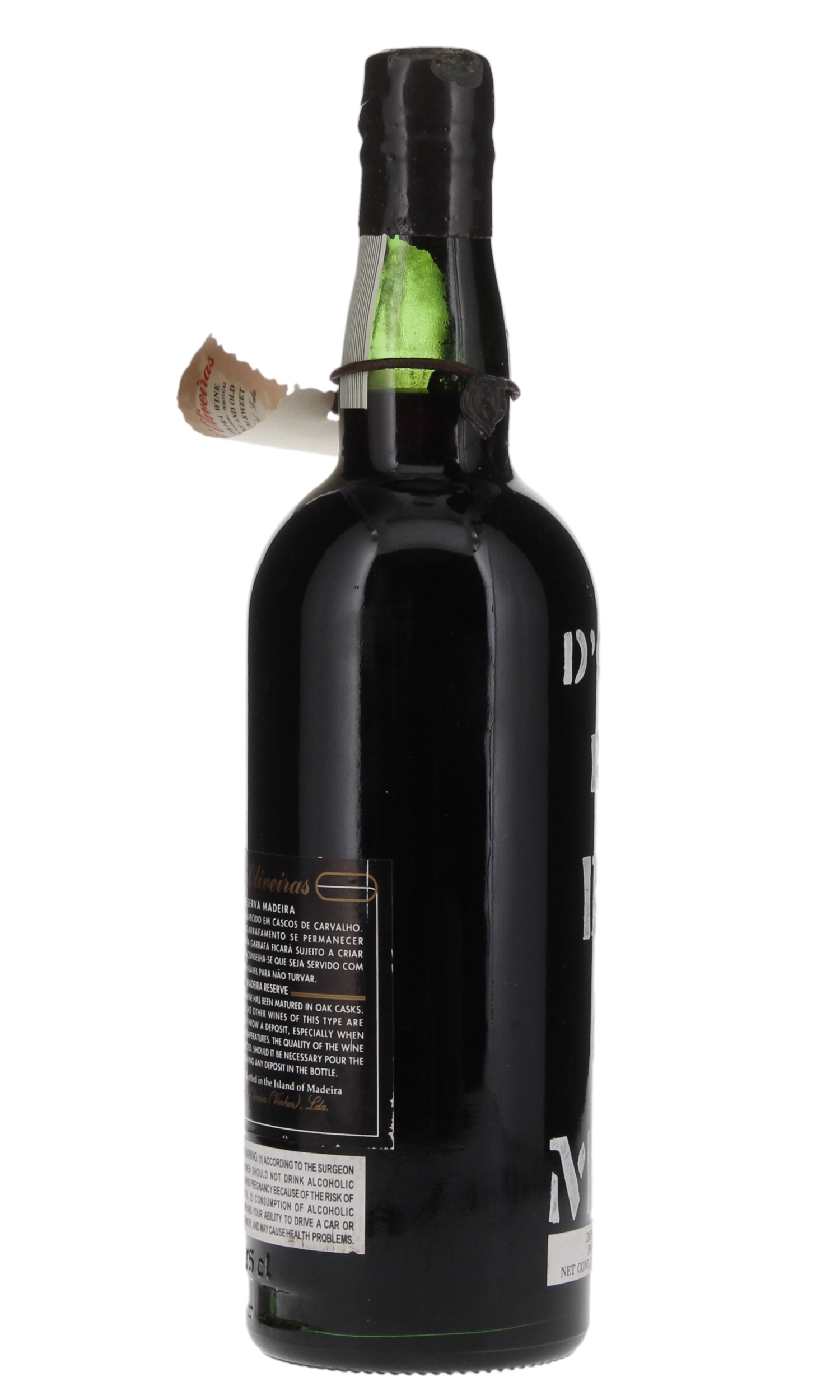 1922 D'Oliveiras Boal Reserva Madeira, 750ml