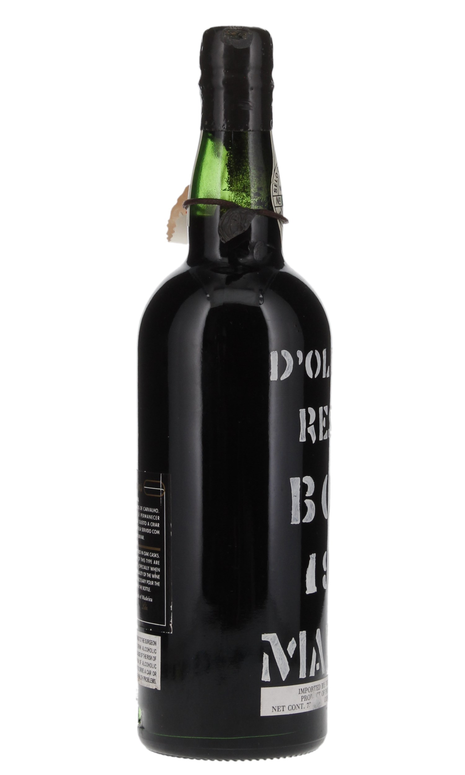 1922 D'Oliveiras Boal Reserva Madeira, 750ml