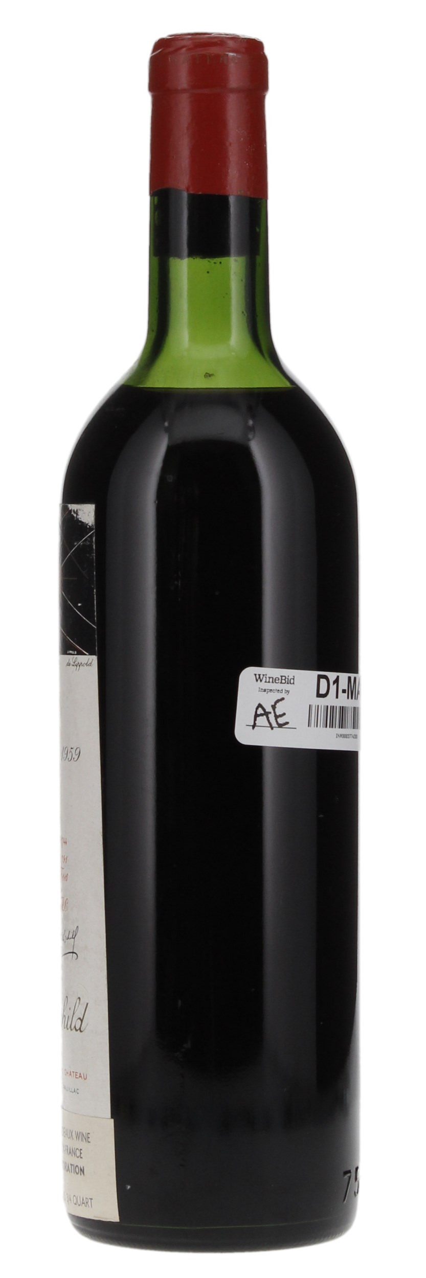 1959 Château Mouton Rothschild, 750ml