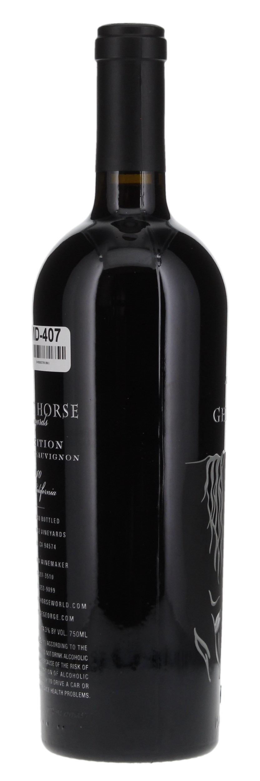 2010 Ghost Horse Vineyard Apparition Cabernet Sauvignon, 750ml
