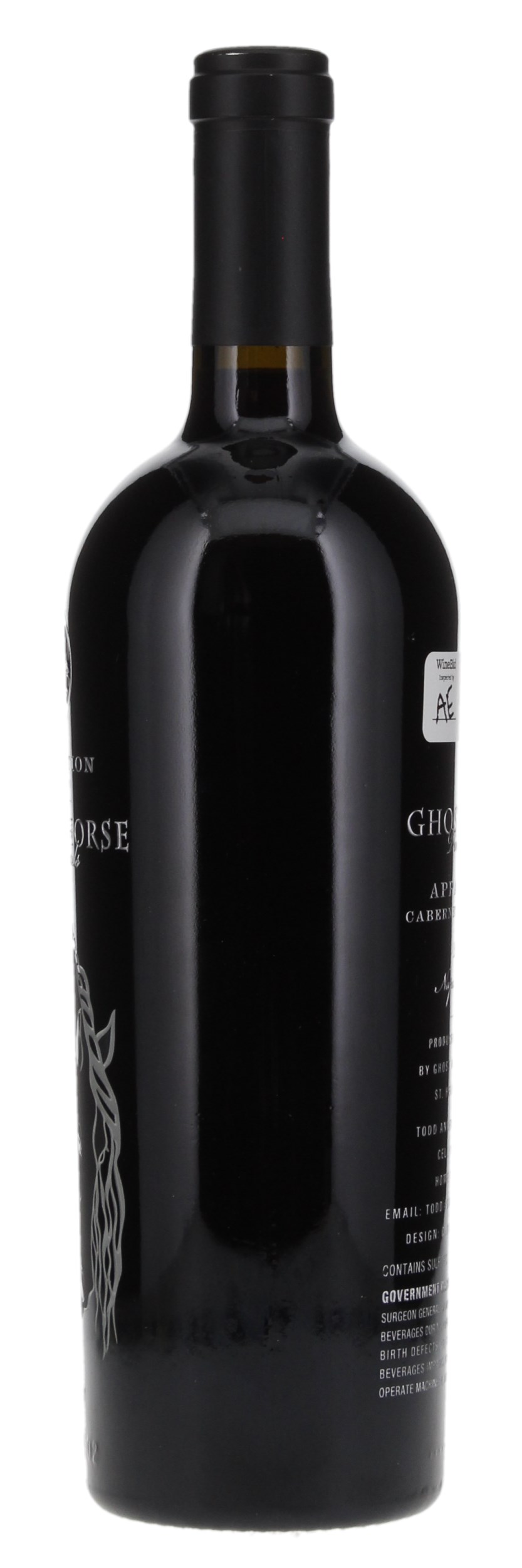 2010 Ghost Horse Vineyard Apparition Cabernet Sauvignon, 750ml