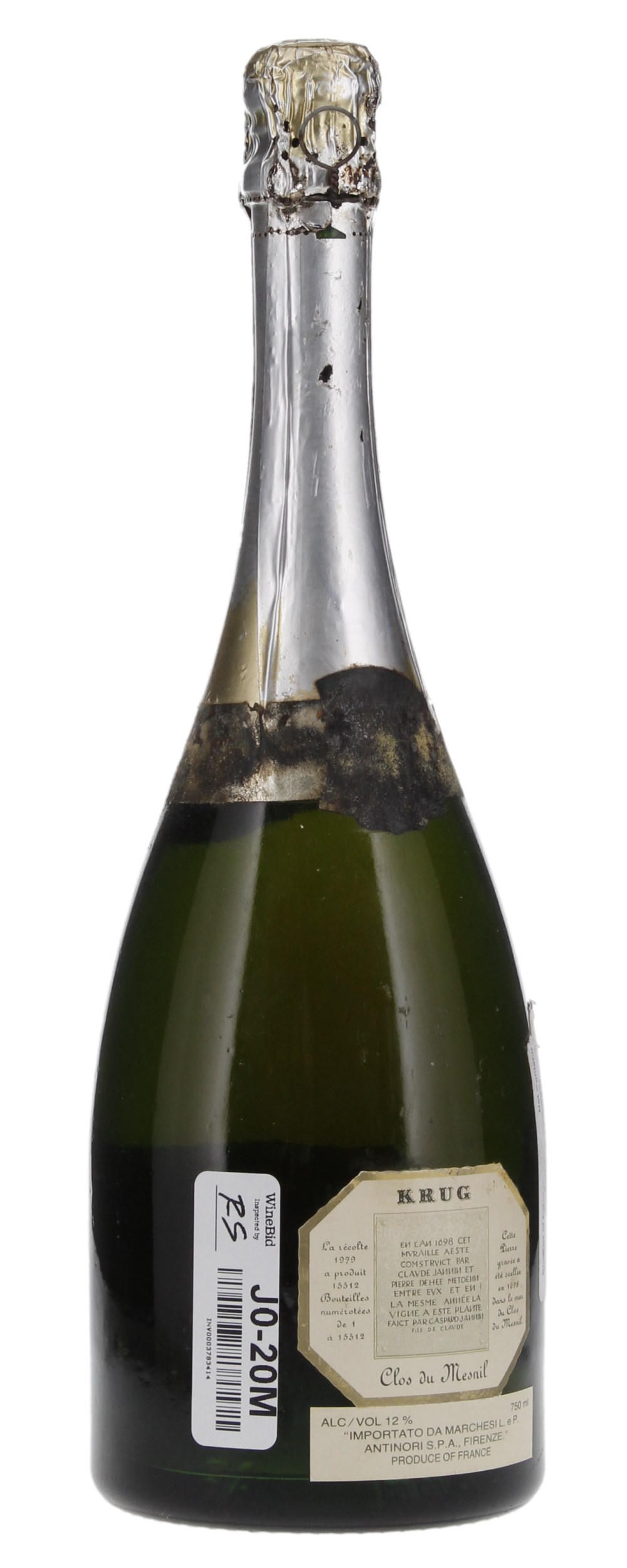 1979 Krug Clos du Mesnil, 750ml