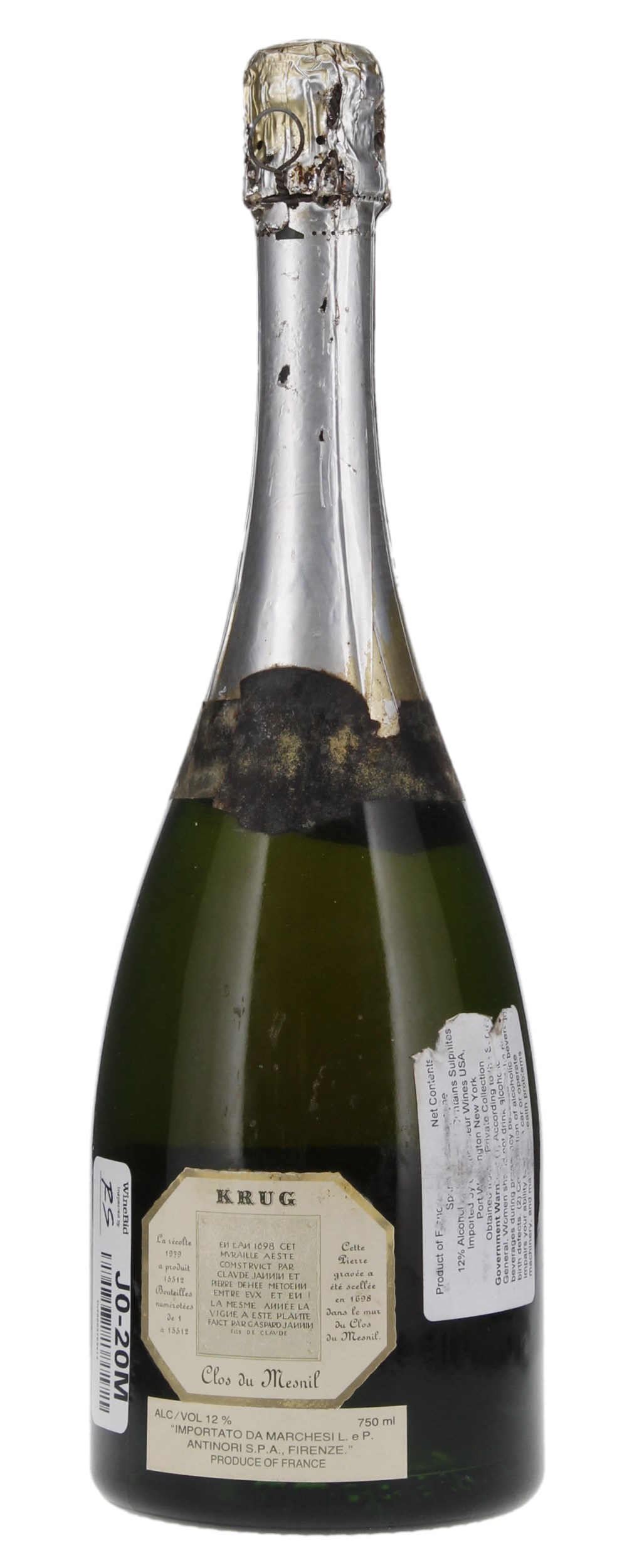 1979 Krug Clos du Mesnil, 750ml