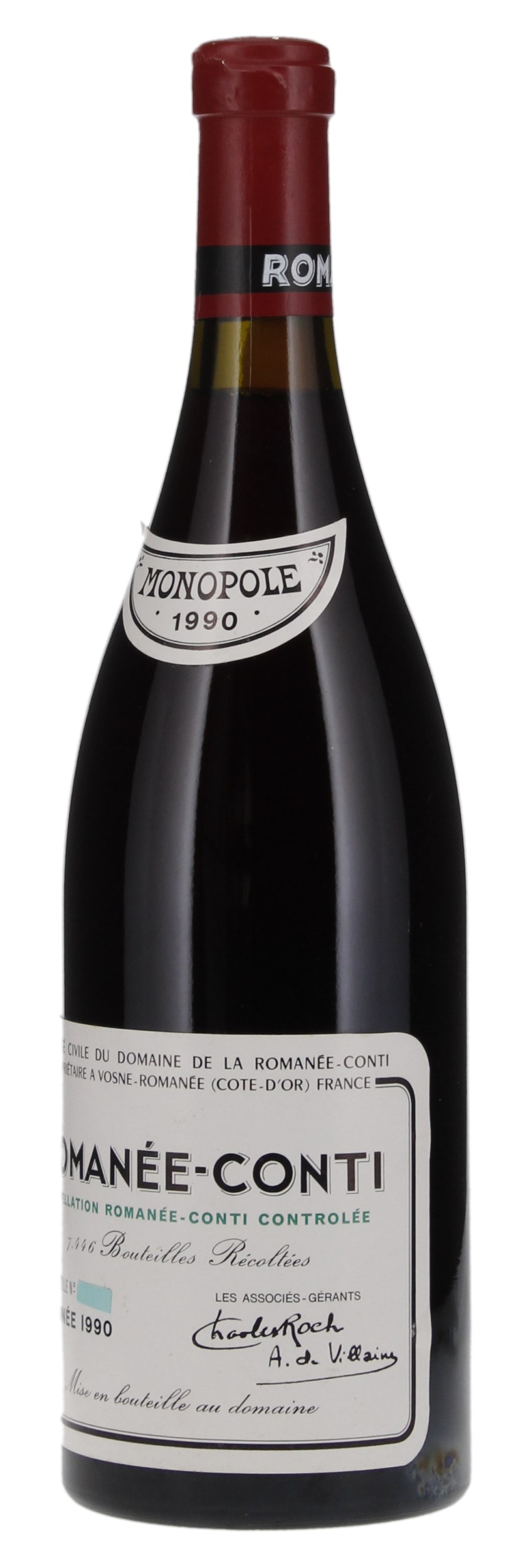 1990 Domaine de la Romanee-Conti Romanee-Conti, 750ml