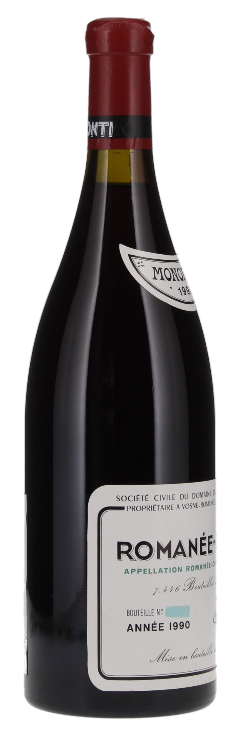 1990 Domaine de la Romanee-Conti Romanee-Conti, 750ml