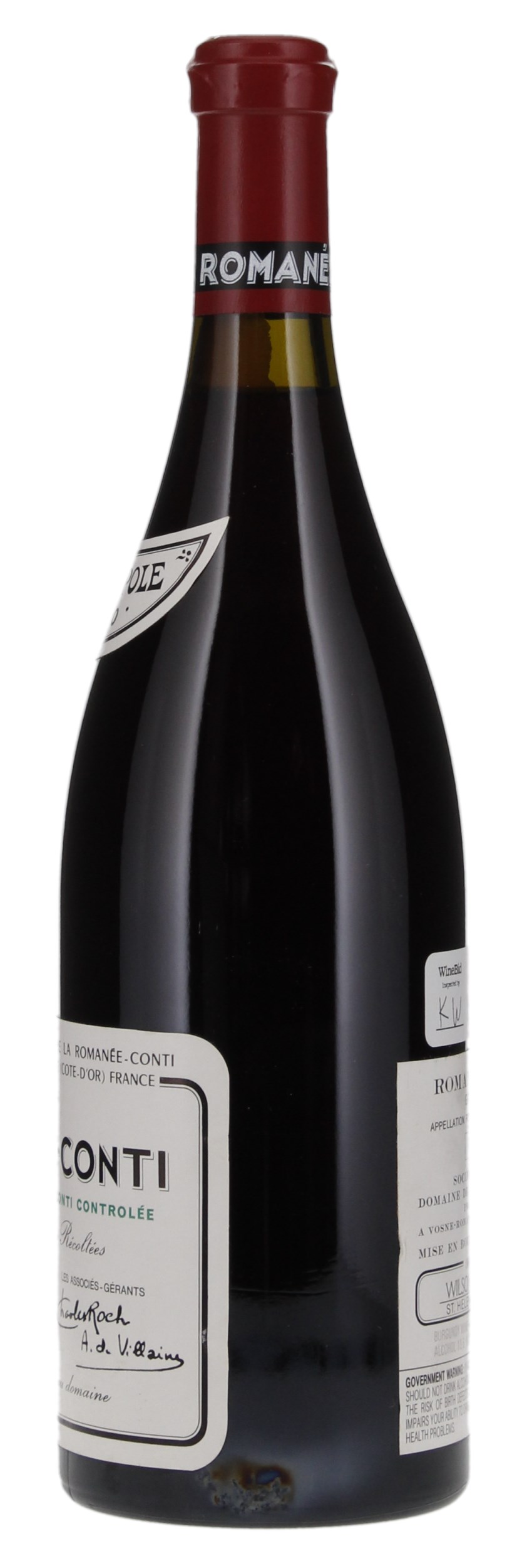 1990 Domaine de la Romanee-Conti Romanee-Conti, 750ml