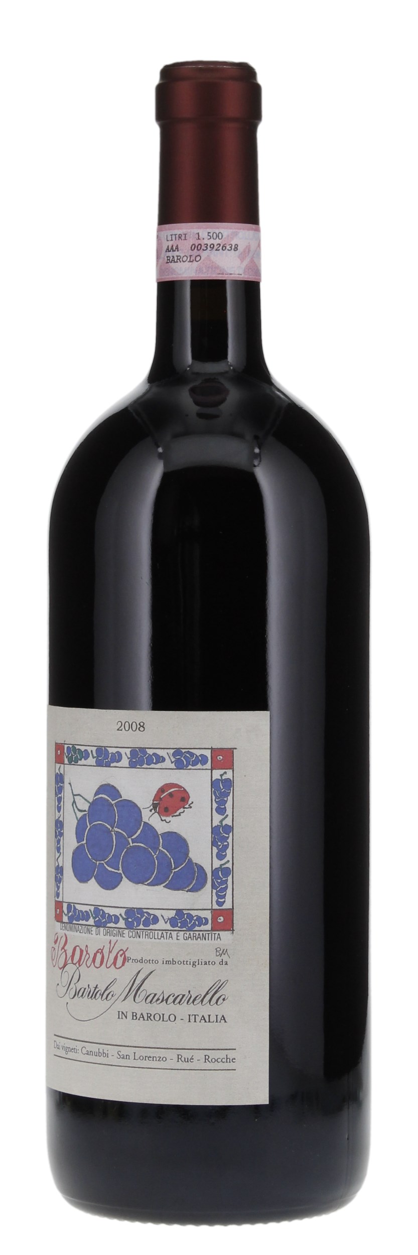 2008 Bartolo Mascarello Barolo Winemaker Artist Label, 1.5ltr