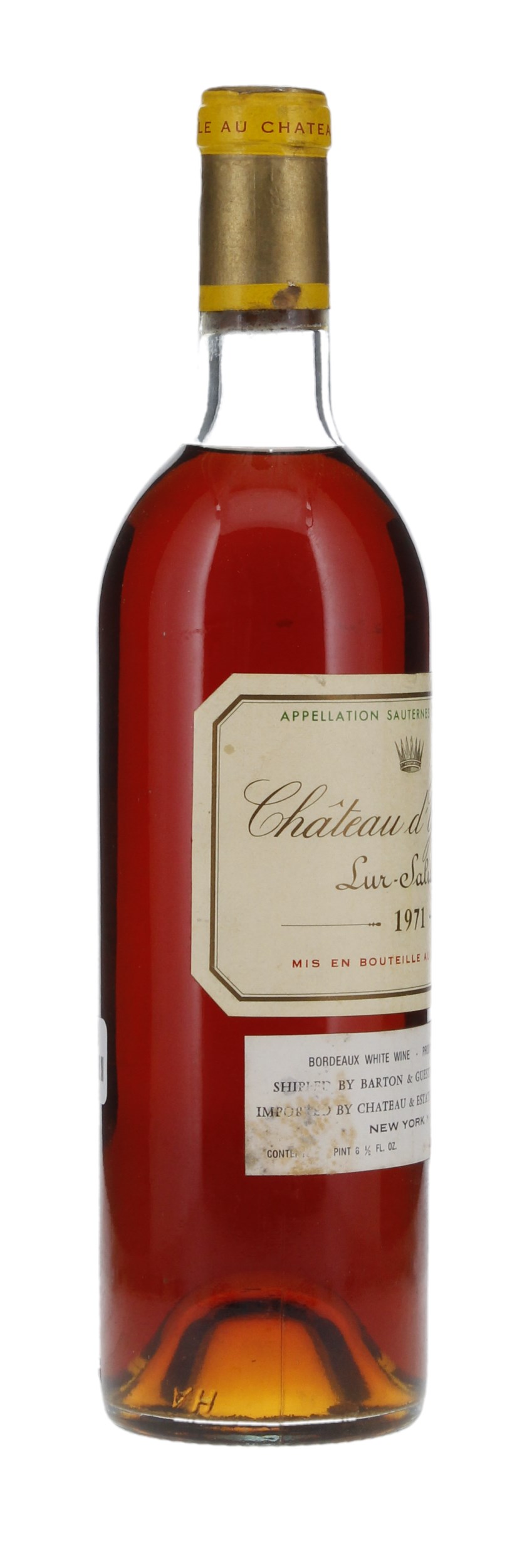 1971 Château d'Yquem, 750ml