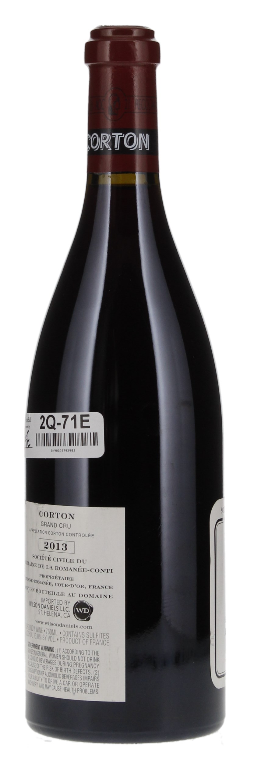 2013 Domaine de la Romanee-Conti Corton, 750ml